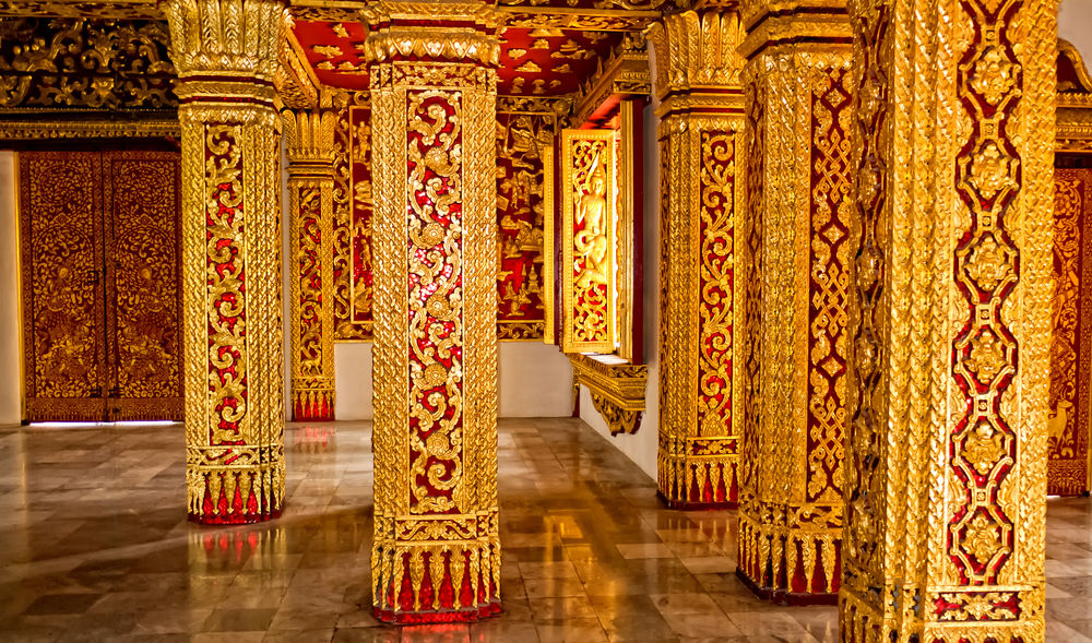 Inside Haw Pha Beng Tempel