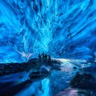 inside ice cave