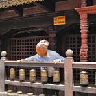 Inside Mani Keshar Chowk in Lalitpur