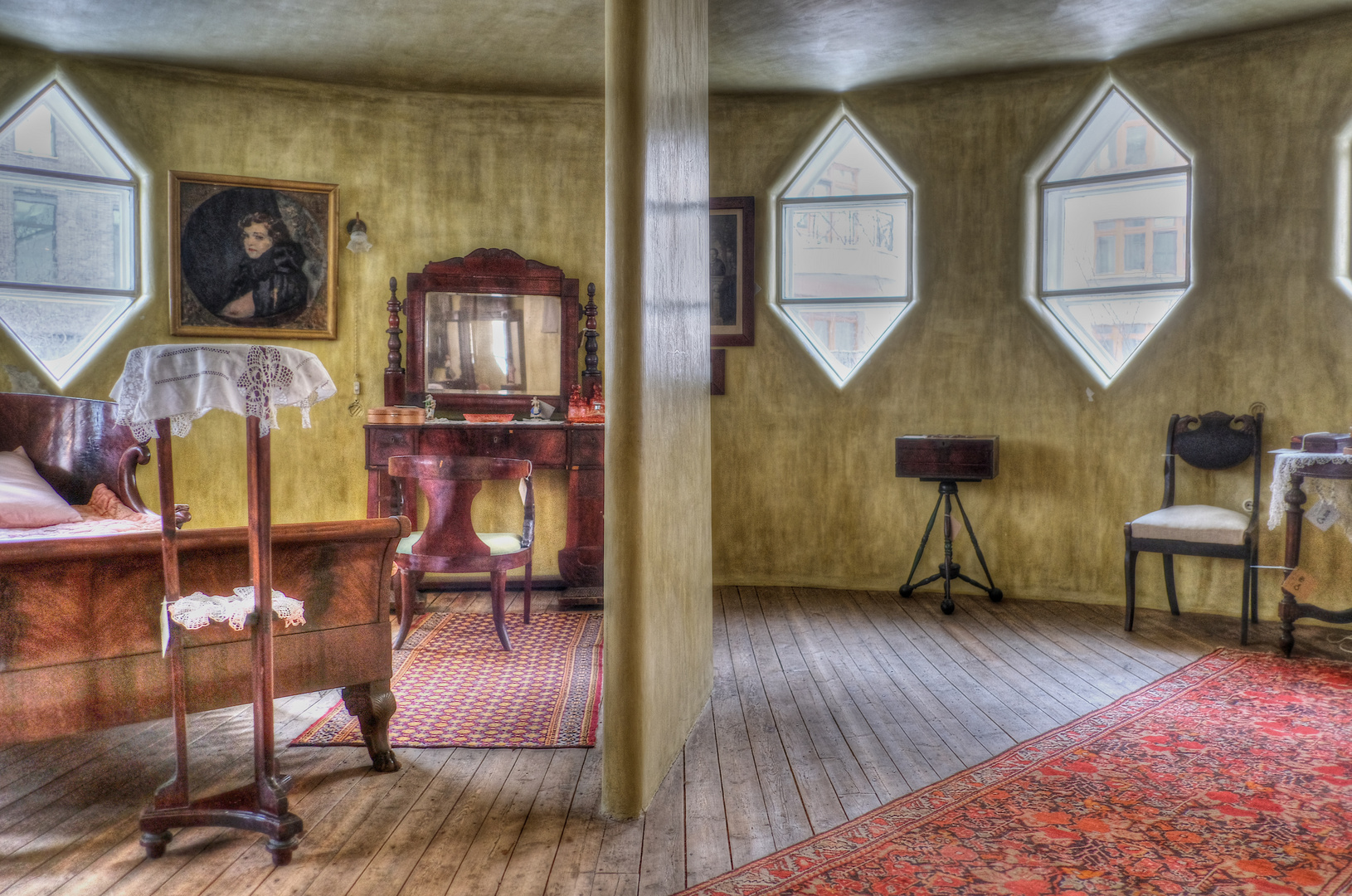 Inside Melnikov House