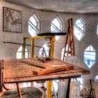 Inside Melnikov house, Moscow