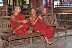 Inside Nge Hpe Chaung, the jumping cats monastery