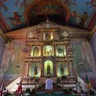 Inside Old Church, Bohol Philippines