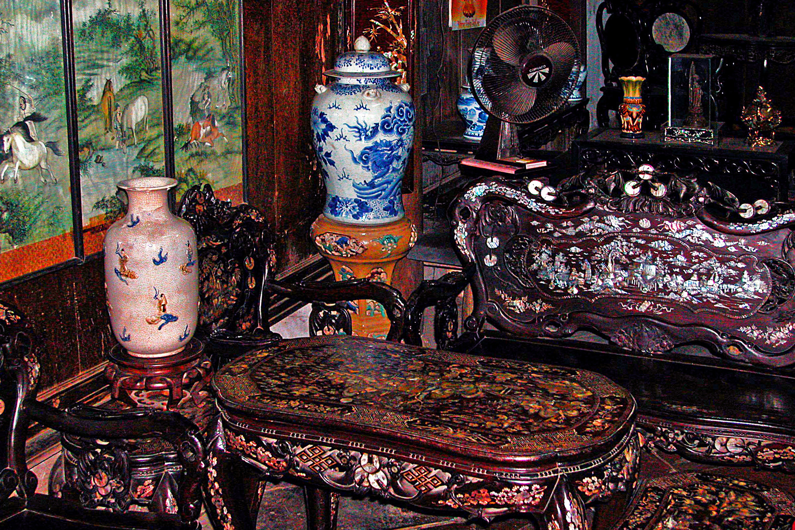 Inside Phung Hung House