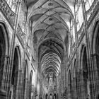 Inside Saint Vitus Cathedral Prague