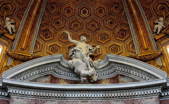 Inside Sant’Andrea al Quirinale