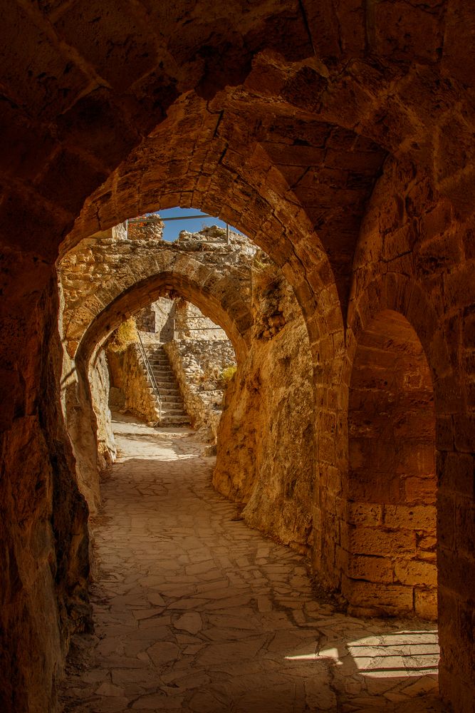 Inside St. Hilarion