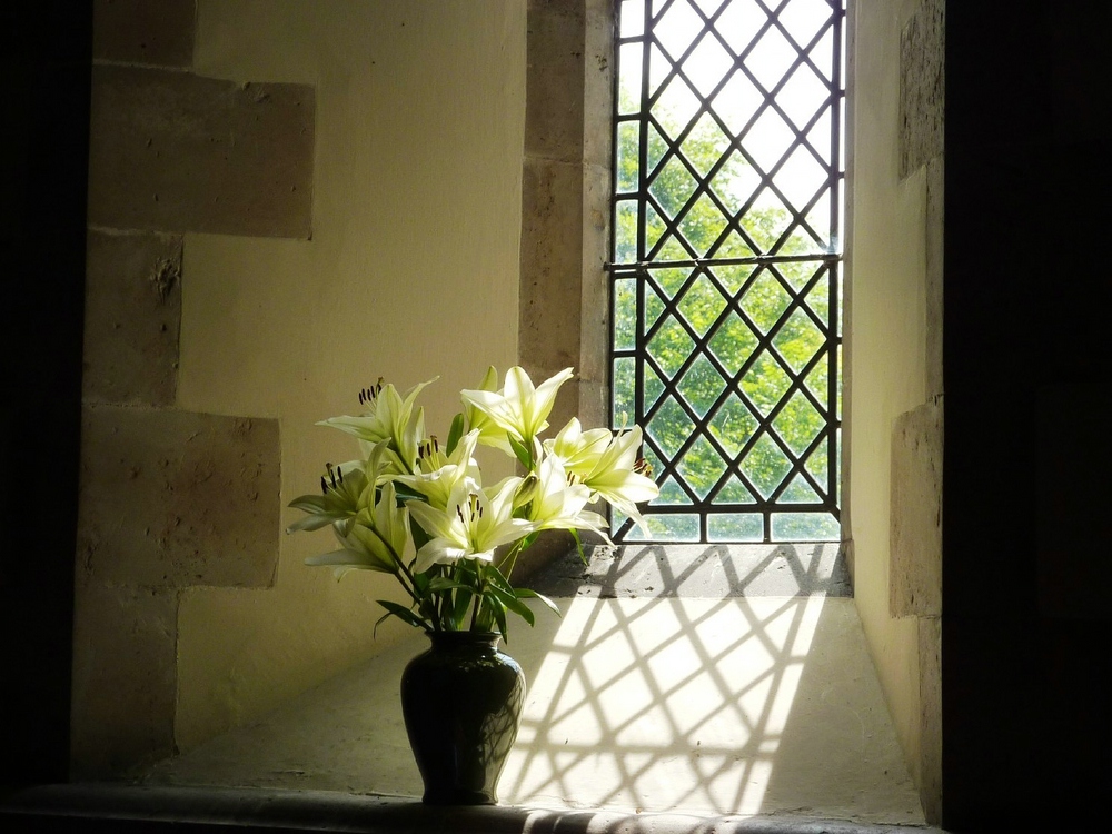 Inside St. Teilo's church, Merthyr Mawr
