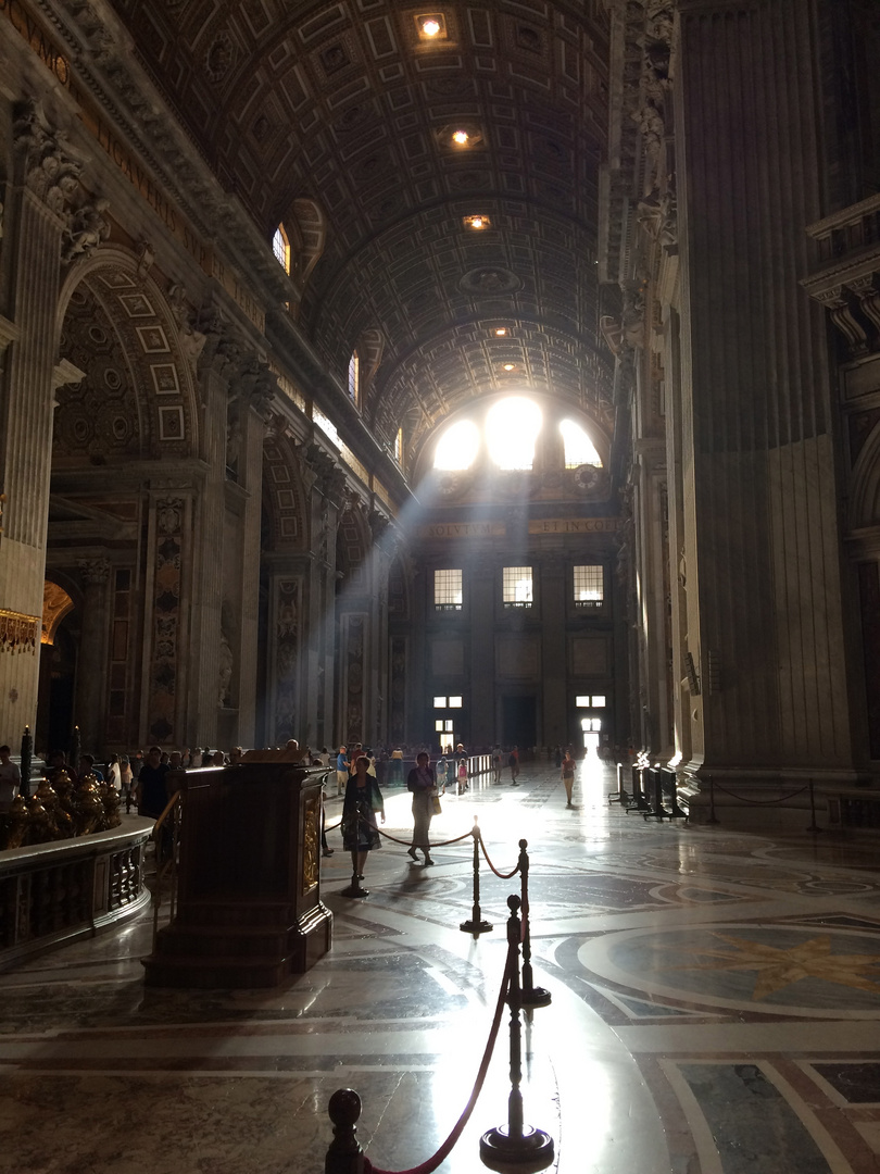 Inside St.Peter, Rome