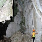 Inside the Bat Cermin cave near Labuan Bajo