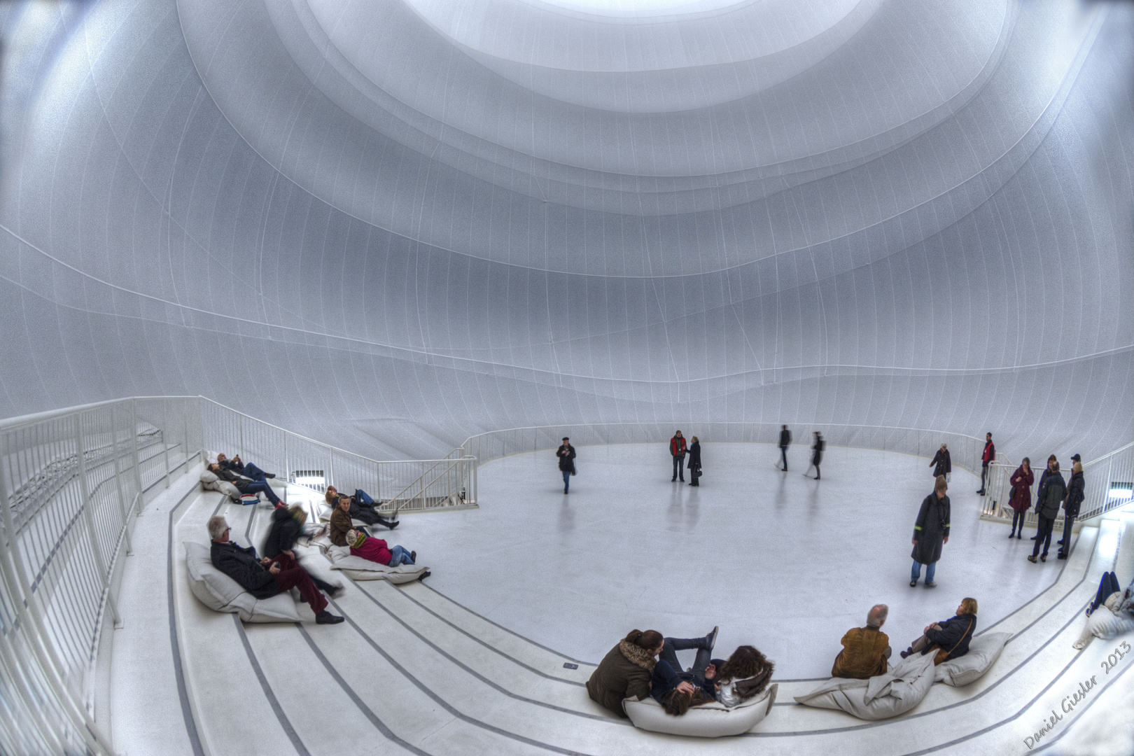 inside the dome