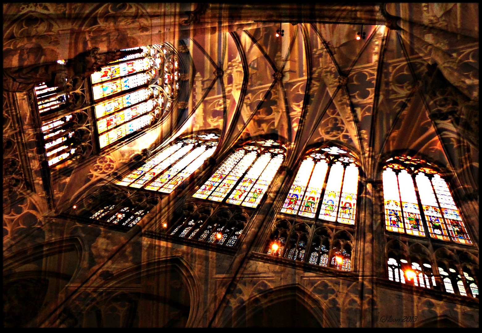 inside the dome