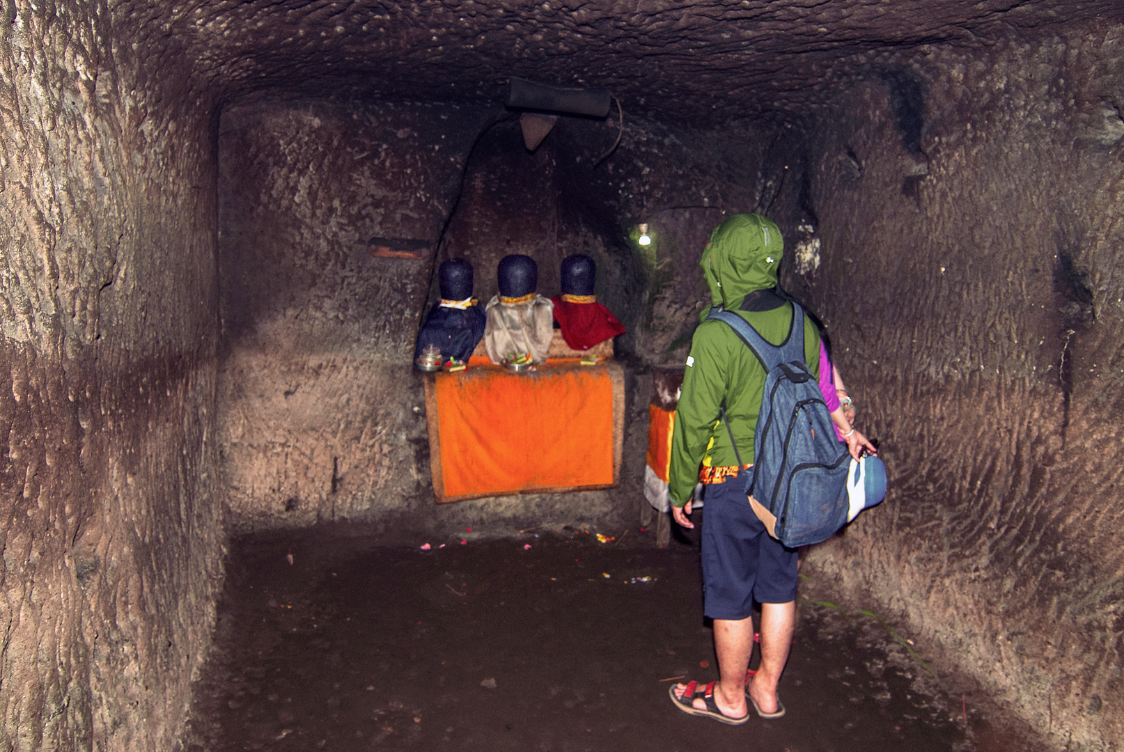 Inside the Elephant Cave Goa Gajah