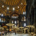 Inside the Hagia Sophia