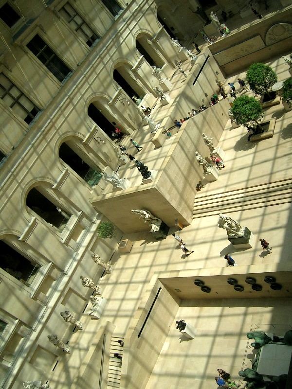 Inside the Louvre