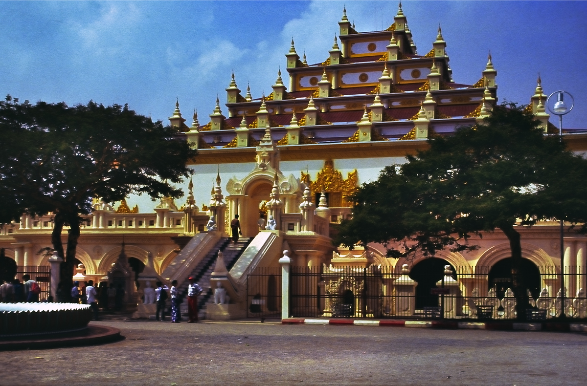 Inside the Mandalay Palace