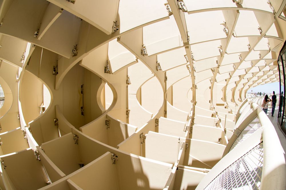 Inside the Metropol Parasol