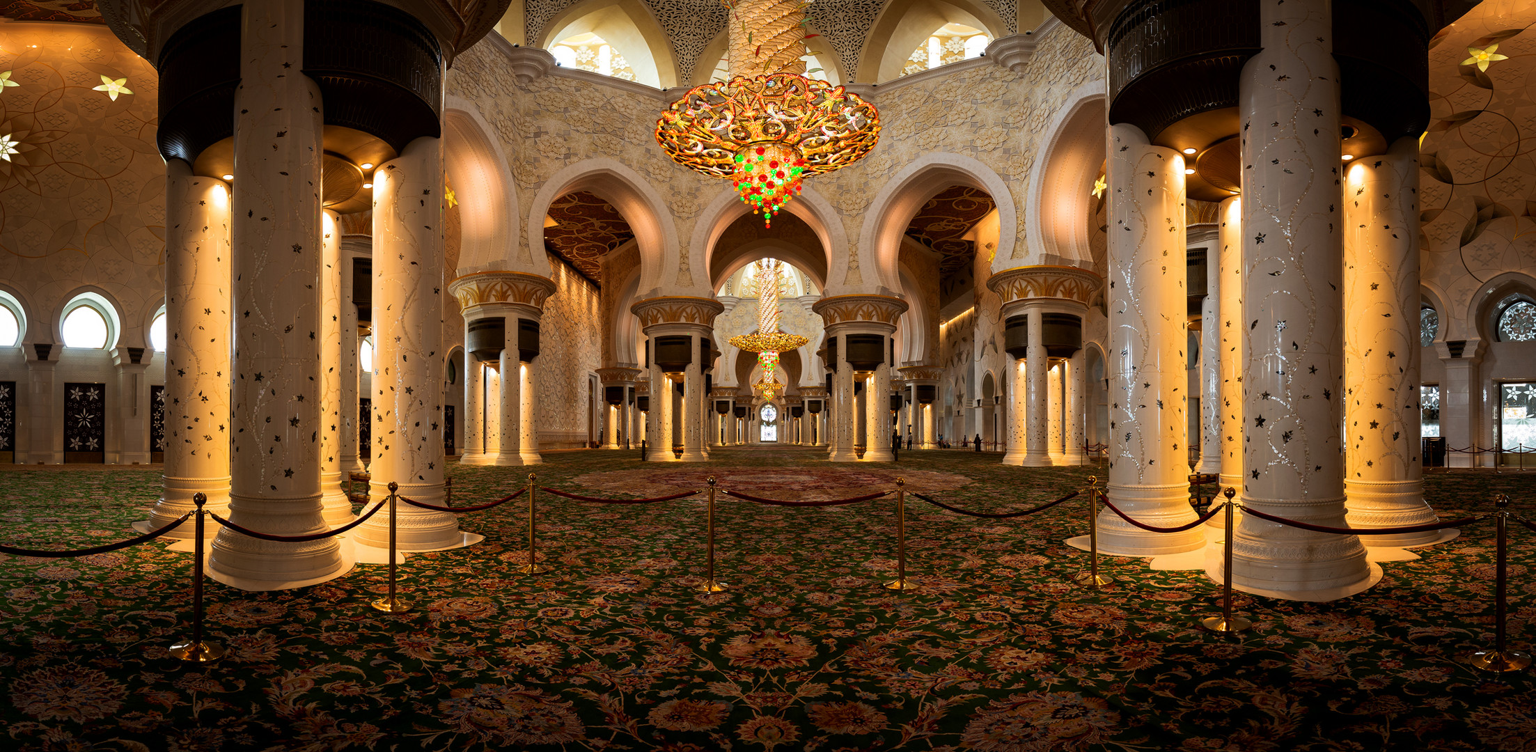 Inside the Mosque (Pano)