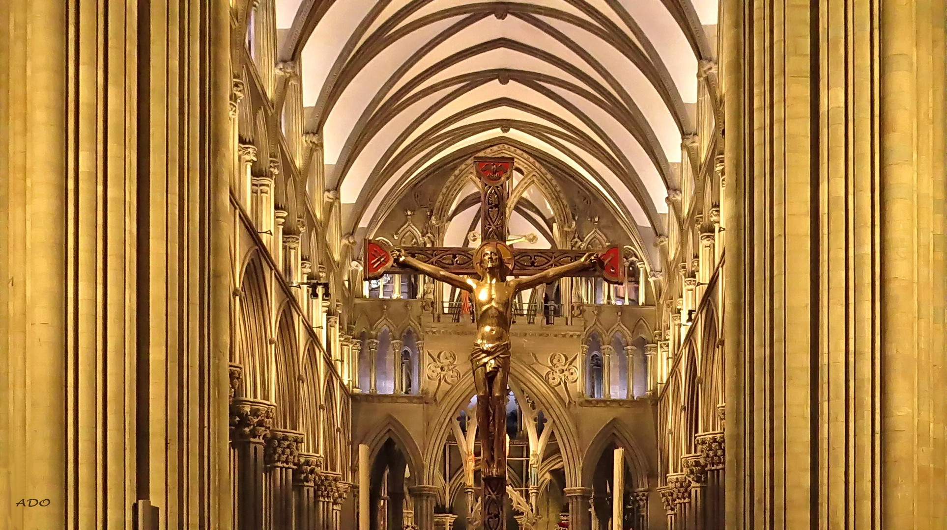 Inside the Nidaros Cathedral