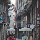 Inside the old town of Oporto (Portugal)