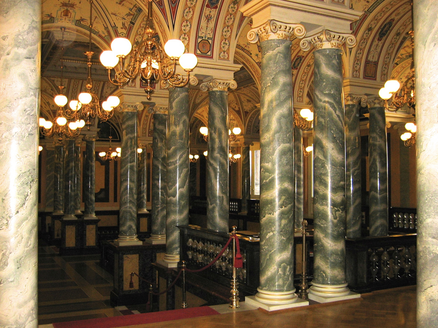 inside the opera