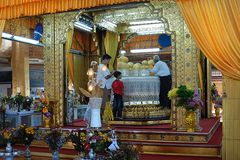 Inside the Phaung Daw Oo pagoda