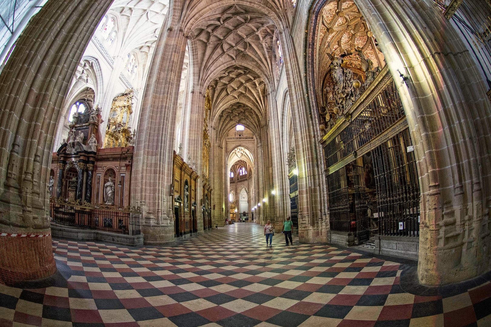 Inside the Segovia Catheral