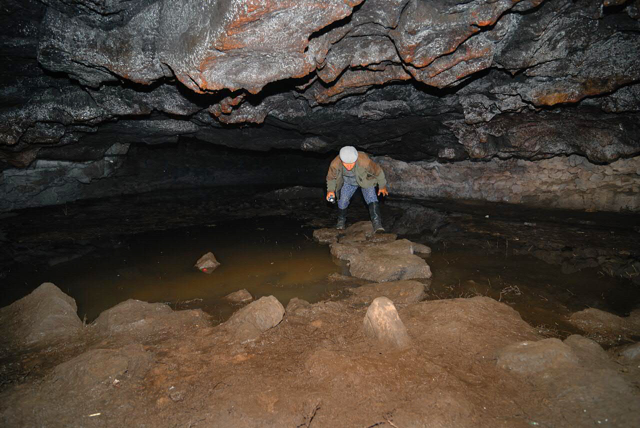 Inside the Taliin Agui Cave