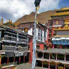 Inside the Tashilhunpo temple