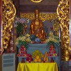 Inside the temple on Fansipan top station