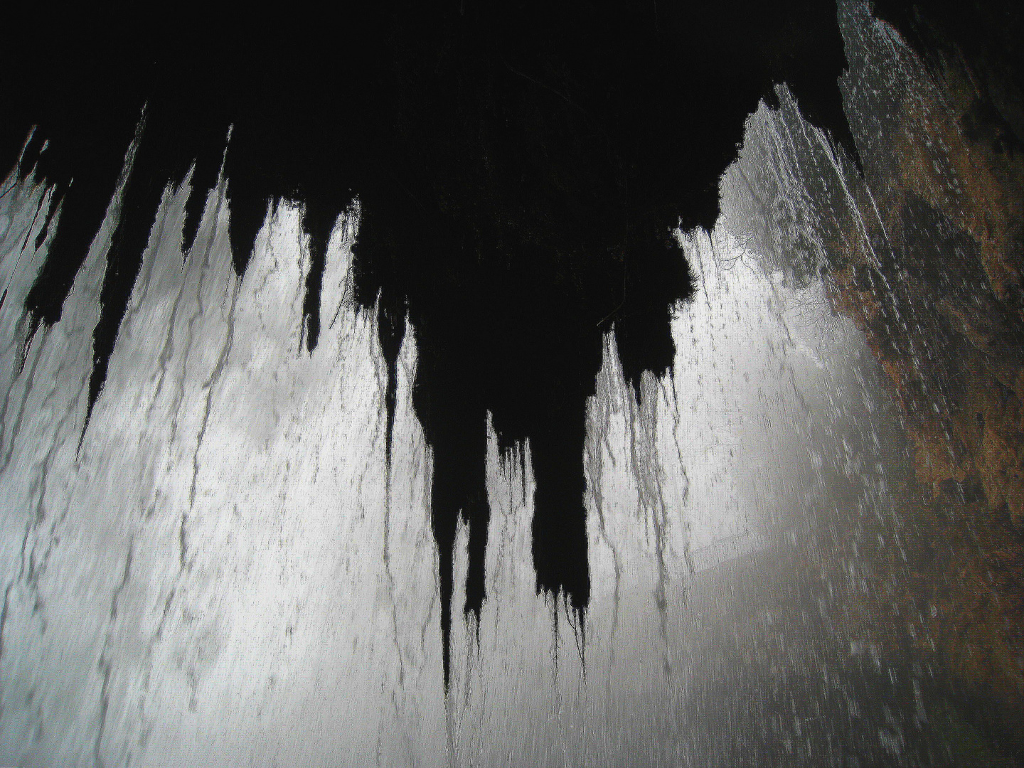 Inside the Waterfall