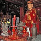 Inside Van Mieu (Temple of Literature)