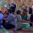 Installation Gaia Mother Tree - brasilianischen Künstler Ernesto Neto - 3D Kreuzblick   