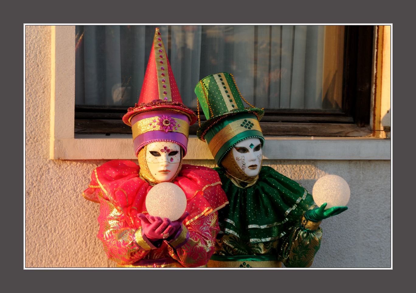 Instantané au moment du carnaval