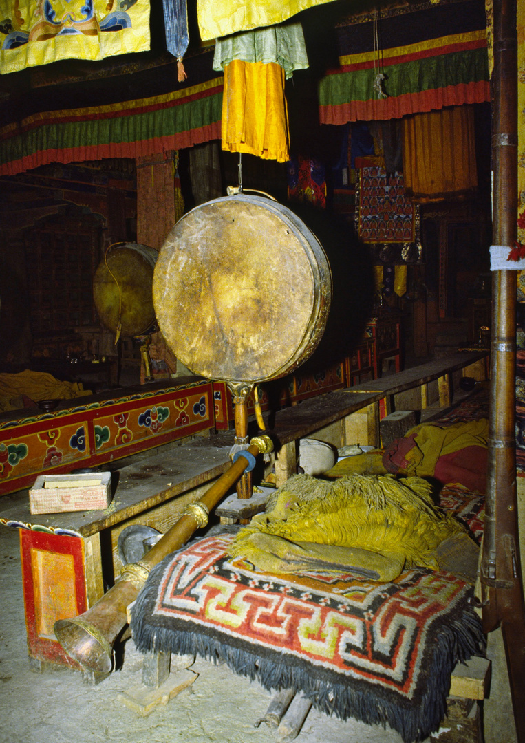 Instrumente im Kloster 