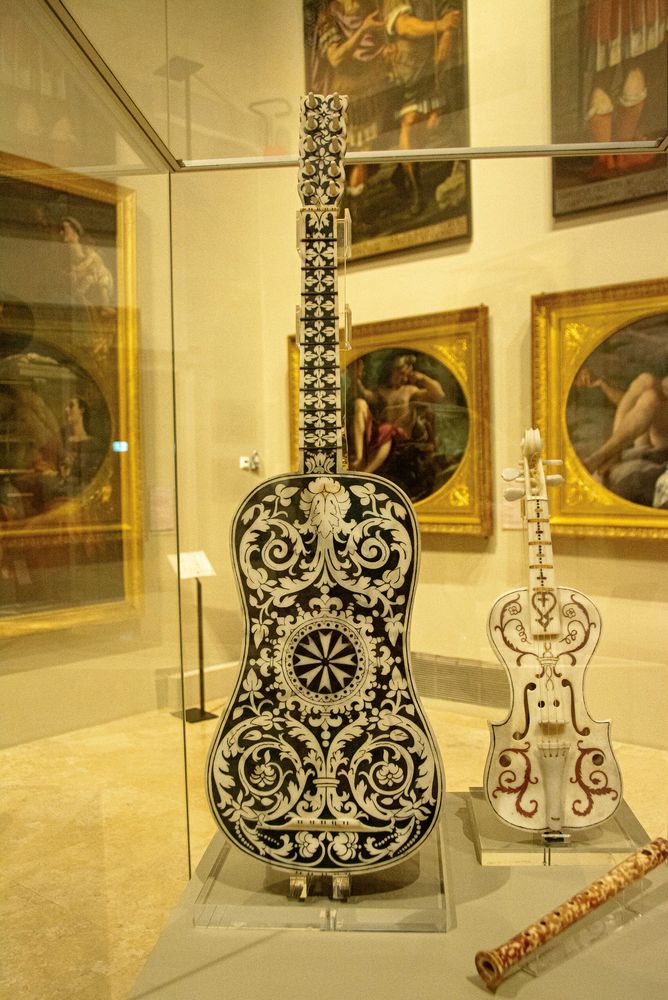 Instrumente in Palazzo dei Musei in Modena, Italien.