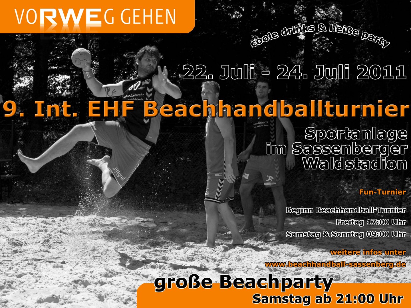 Int. Beachhandballturnier 2011 in Sassenberg