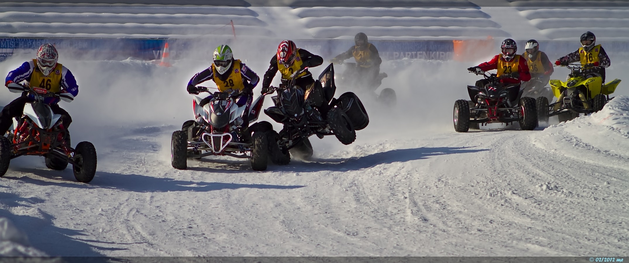 Int. Quad & ATV Schnee Speedway in GaPa 2012