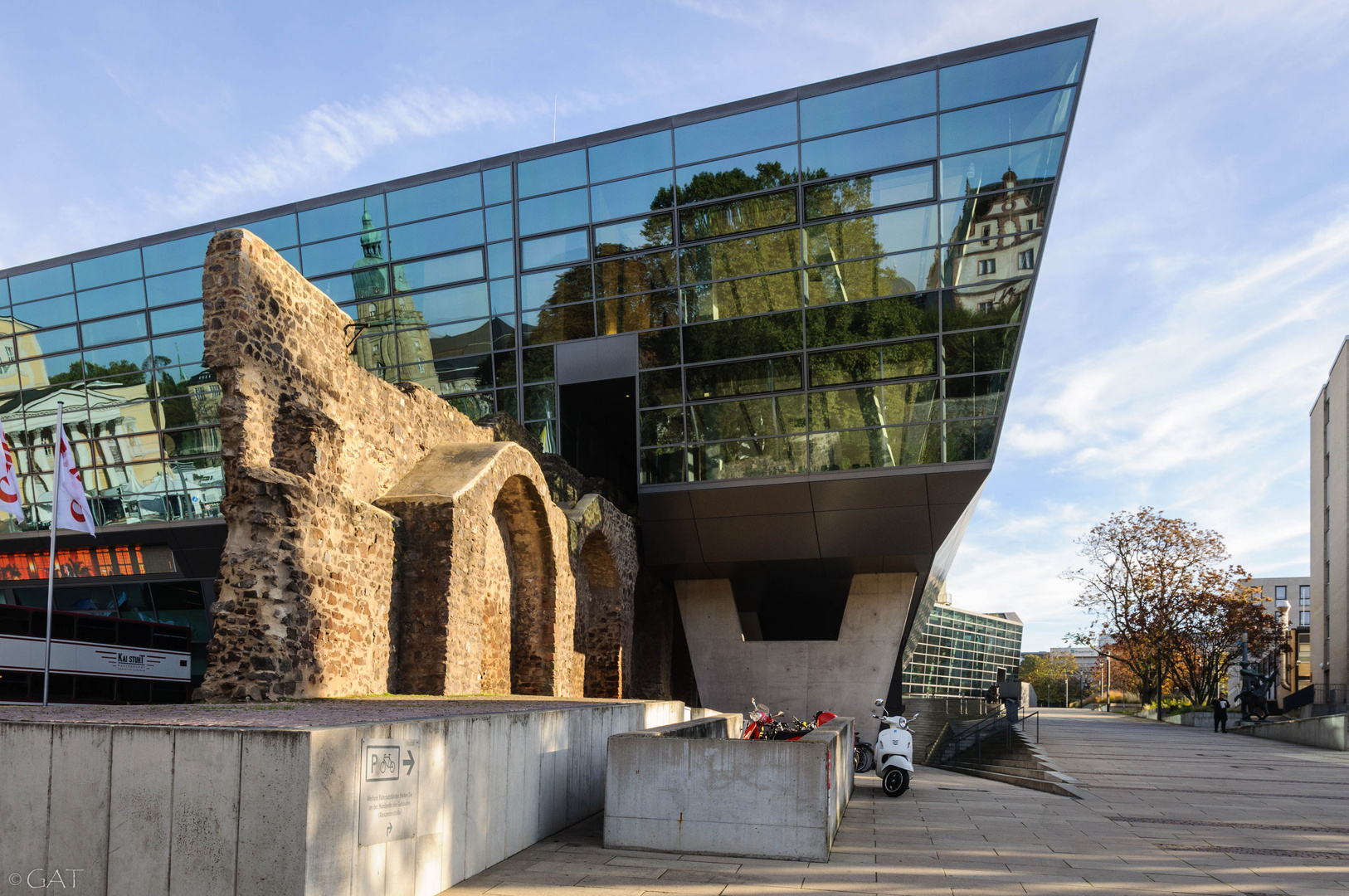 Integriert in die Moderne Architektur des Darmstadtium