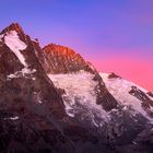 Intensives Leuchten am Großglockner