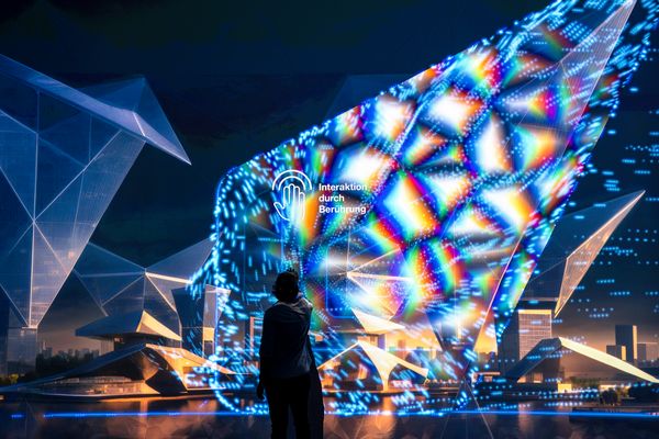 Interaktion durch Berührung...