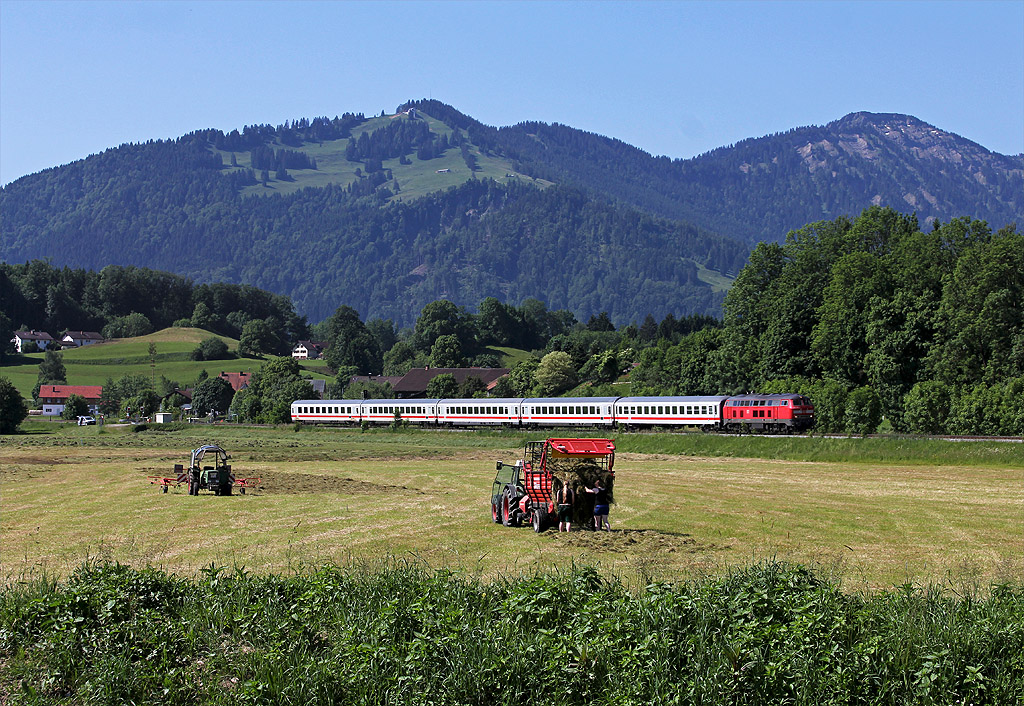 InterCity bei Immenstadt