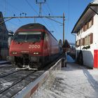 Intercity Zug in Horgen Schweiz