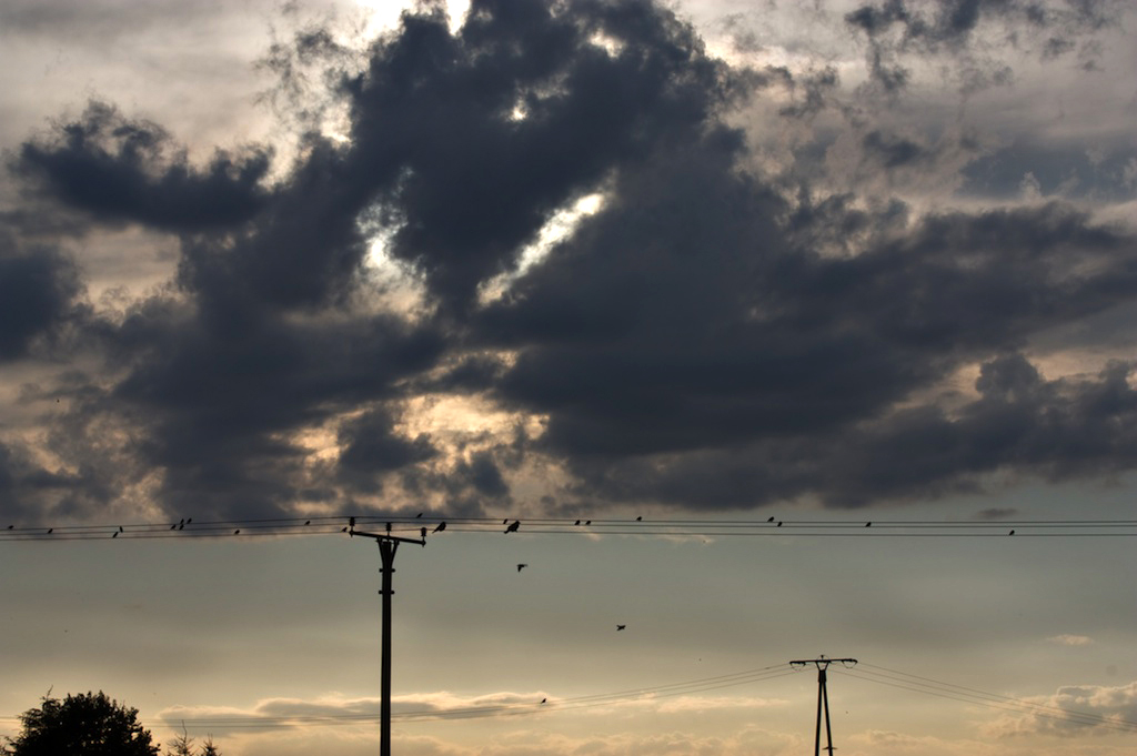 interessante Wolkenformation