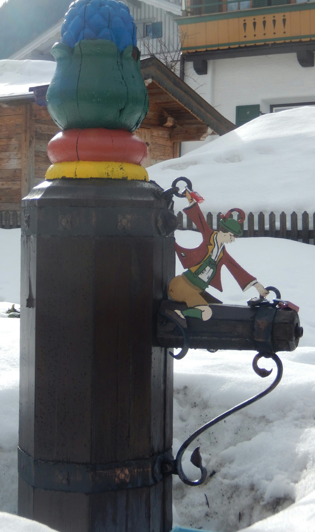 Interessanter Brunnen