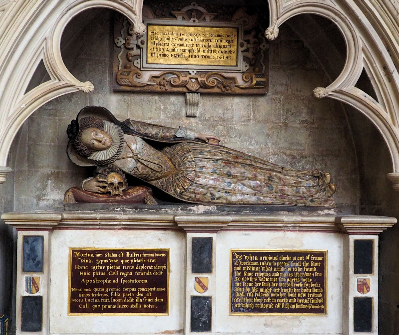 Interessantes.... in der Exeter Cathedral 