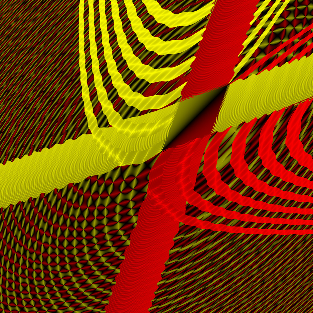 Interferenz Foto & Bild grafik, rot, gelb Bilder auf