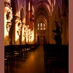 Intérieur de la cathédrale de Bruxelles