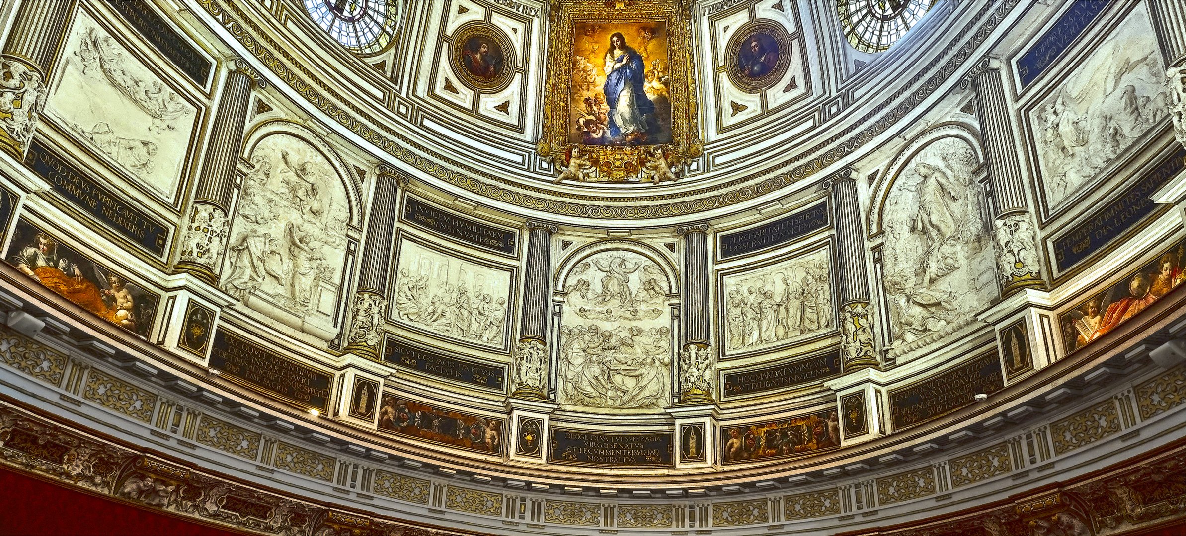 Intérieur de la cathédrale de séville,