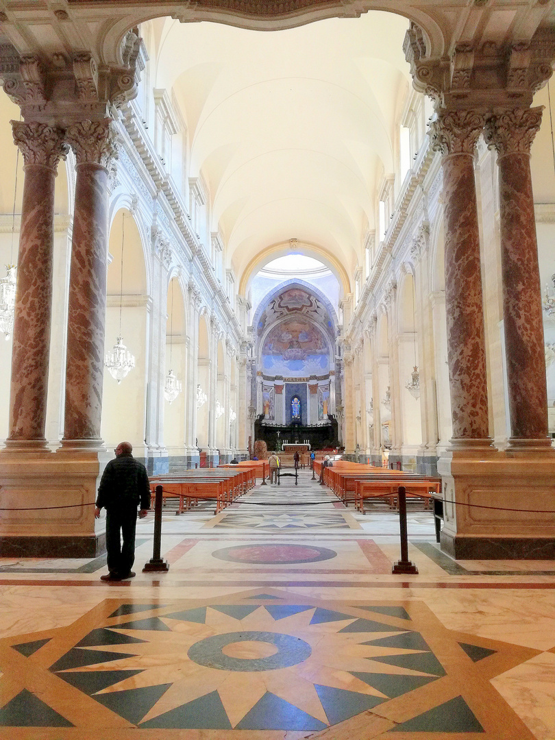 Intérieur de la Cathédrale Ste Agathe, Catane